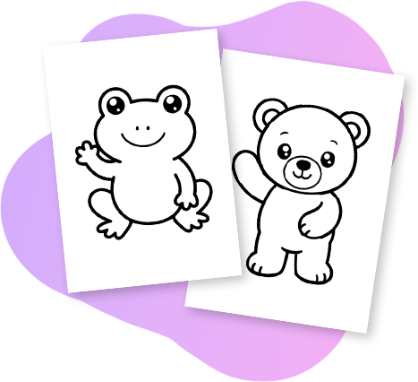 Animal coloring pages