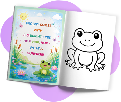 Animal coloring book